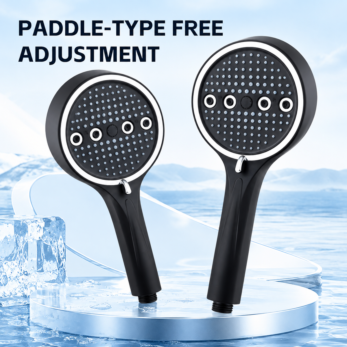 Flowrise™ 6-Mode High-Pressure Handheld Shower Head