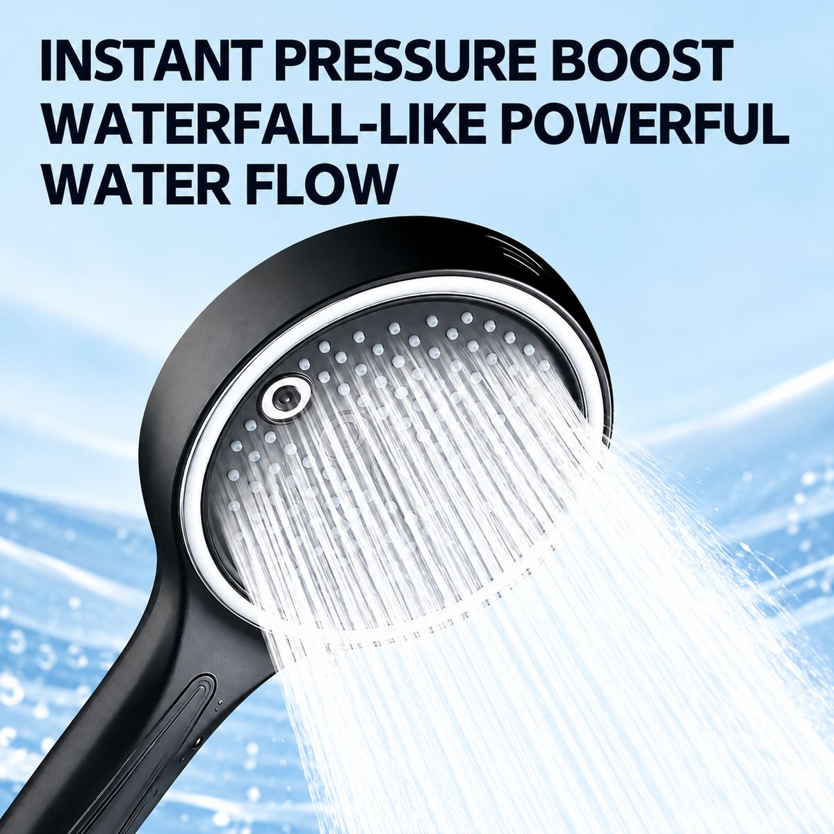 Flowrise™ 6-Mode High-Pressure Handheld Shower Head