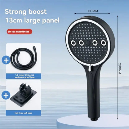 Flowrise™ 6-Mode High-Pressure Handheld Shower Head